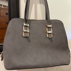 Grey handbag